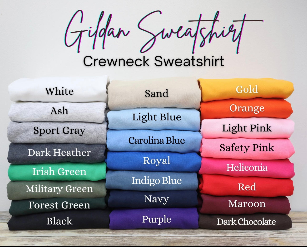 Gildan Unisex Heavy Blend™ Crewneck Sweatshirt