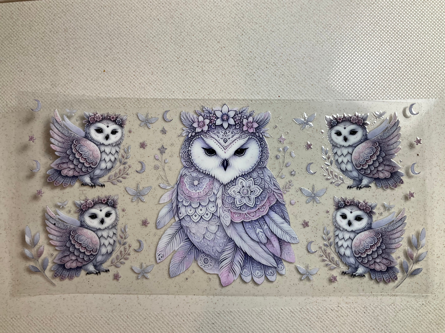 A- Owl Purple