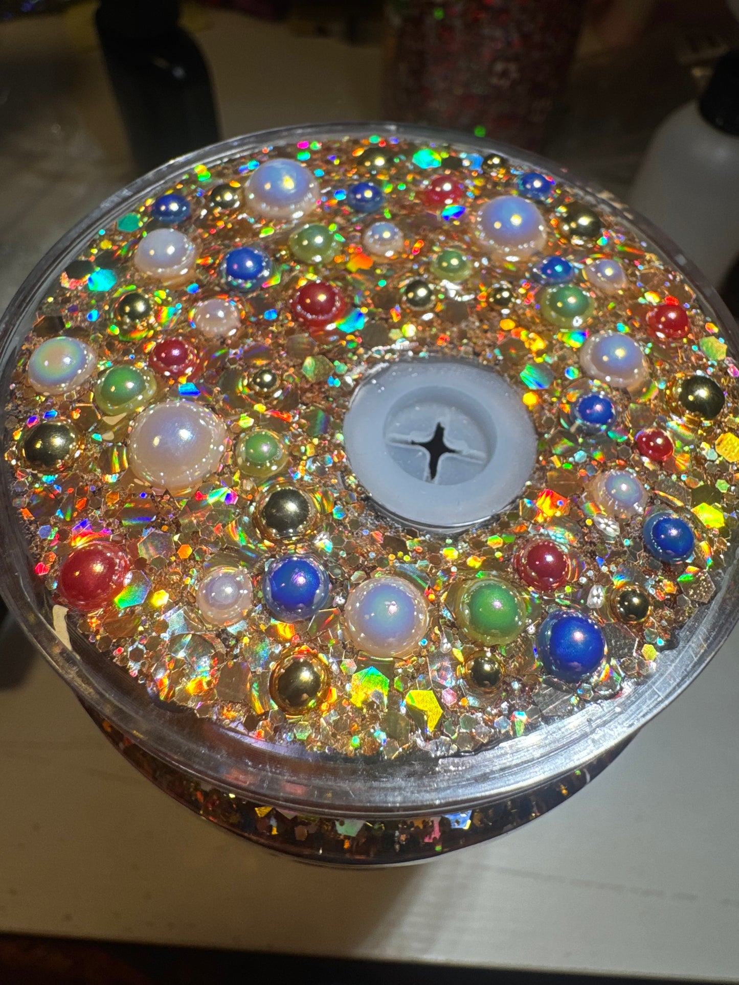 Decorated Lid