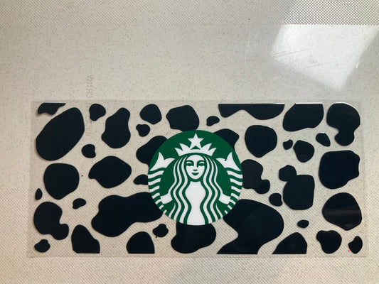 D- Starbucks Cow Print