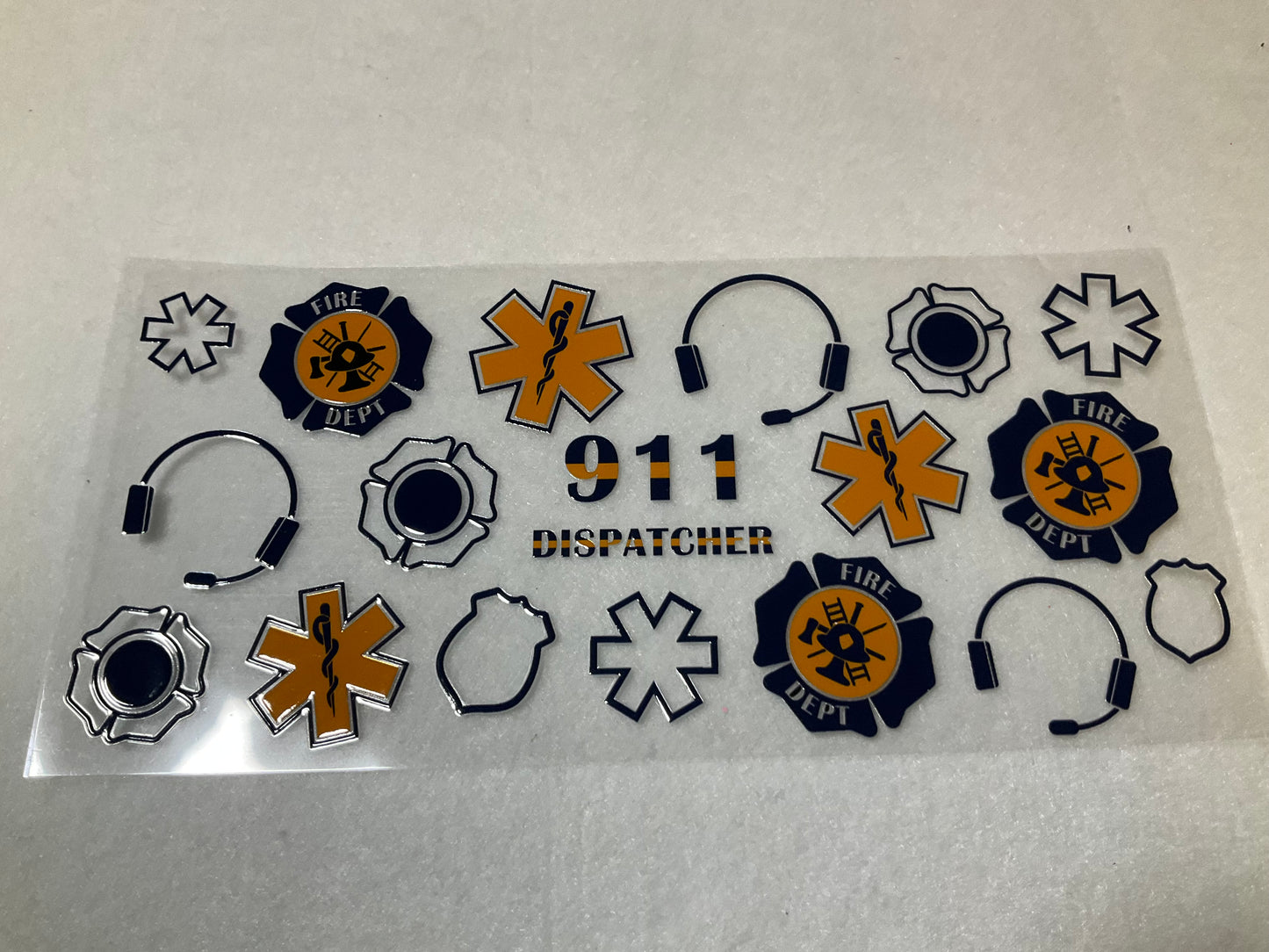 Healthcare, 911 Dispatcher, RN, MA, Police, Air Force, Hair