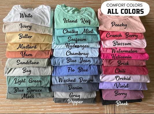 Tshirt - Comfort Colors