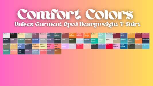Comfort Colors Unisex Garment-Dyed Heavyweight T-Shirt